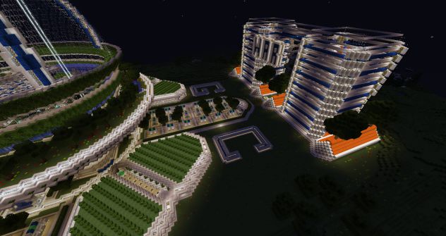 Velika WarZone PvP arena [Minecraft GigaCraft @ mc.gigant.si]